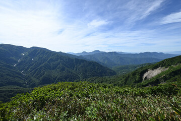 Climbing Mount Amakazari, Niigata, Japan