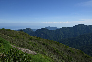 Climbing Mount Amakazari, Niigata, Japan
