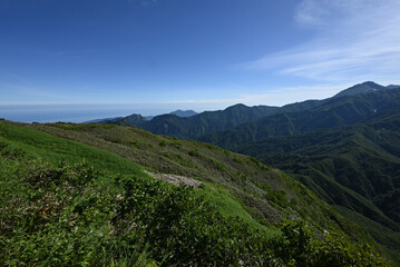 Climbing Mount Amakazari, Niigata, Japan