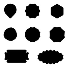 set of vintage labels