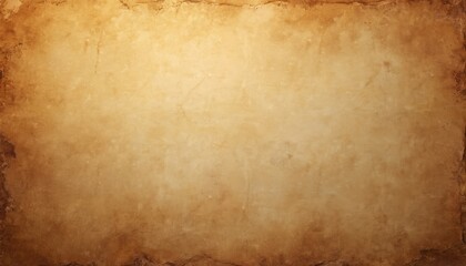 Naklejka premium Vintage, aged paper texture with light brown color, small holes, rough surface, coarse pattern. Black, white design, subtle contrast, distressed appearance, worn, crumpled, wrinkled paper, antique,