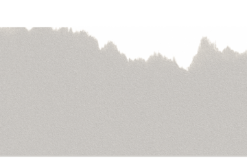 Abstract grayscale digital artwork depicting a textured, undulating landscape with a jagged, irregular top edge and subtle color variations suggesting depth and topography. 