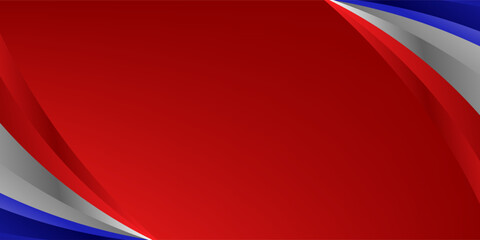 Abstract elegant background design with space for your text. Corporate concept red blue white vector illustration.