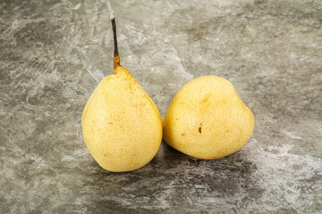 Sweet juicy yellow Chinese Pears