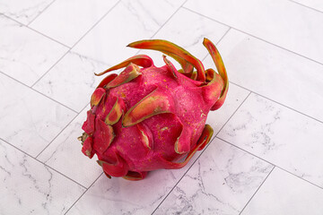 Ripe sweet juicy dragon fruit