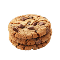 Stack of chocolate chip cookies (4)