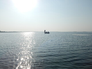Fototapeta premium fishing in the sea