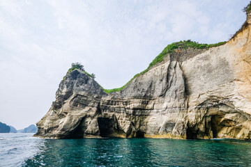 日本の静岡県西伊豆の堂ヶ島