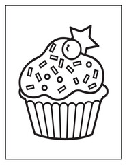 Merry Christmas Coloring Pages, Christmas Elements, Coloring Book, Coloring Pages, Black & White Line Art, Vectors Illustration, Holly Day, Best Coloring Pages For Kids, Printable Merry Christmas