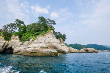 日本静岡県西伊豆の堂ヶ島