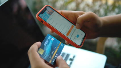 Credit card, online payment, financial transactions within the credit limit set by the bank