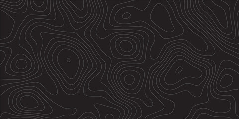 Topographic canyon geometric map relief texture with curved layers and shadow. abstract White background with a beautiful pattern, Topographic contour lines vector map seamless pattern vector.