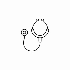 medical stethoscope tool icon sign vector