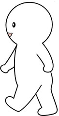걷는 캐릭터