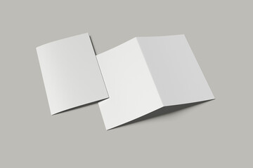 A5 Bifold Brochure Mockup