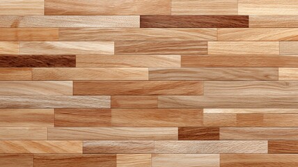 Obraz premium Textured wooden wall with diverse shades and patterns, showcasing natural grain and warmth.