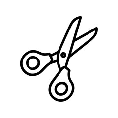 Scissors Icon for Creativity and Crafting Topics