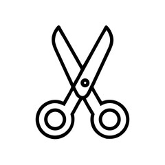 Scissors Icon for Creativity and Crafting Topics