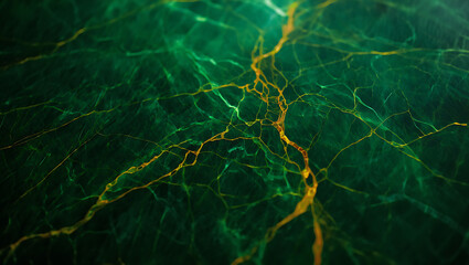 Emerald green stone with golden veins gold veins stone texture