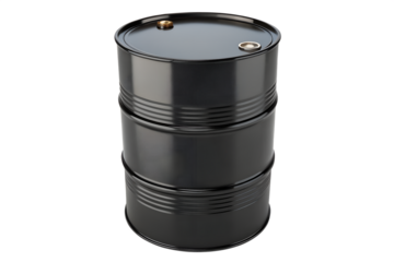 Black Industrial Metal Oil Drum Barrel for Storage