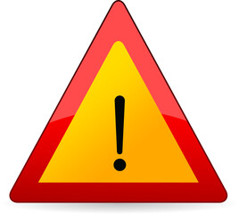 Red warning sign,Disclaimer S...