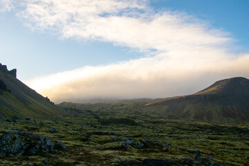 Icelandic roads cross lava fields, glaciers, and fjords—offering endless views and scenic...