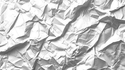 Transparent PNG Crumpled Paper Texture Mockup Overlay.
