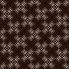 Seamless black and white geometric pattern wallpaper texture