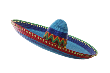 a sombren is hanging from the ceiling