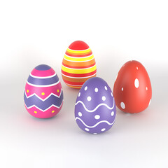 Easter Egg Colorful Design Image