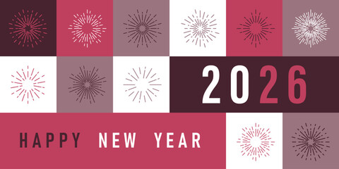 2026 Happy New year Design for New Year Celebrations