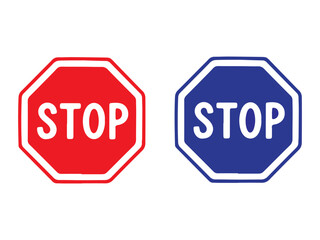 stop icon, dengerous icon logo