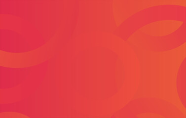 Red gradient abstract background with overlapping circles