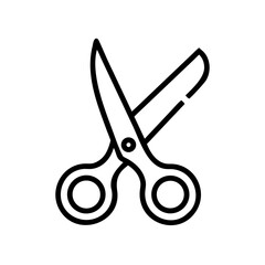 Scissors Icon for Creativity and Crafting Topics