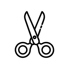 Scissors Icon for Creativity and Crafting Topics