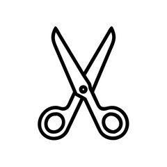 Scissors Icon for Creativity and Crafting Topics