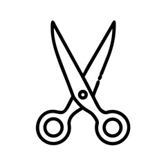 Scissors Icon for Creativity and Crafting Topics