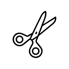 Scissors Icon for Creativity and Crafting Topics