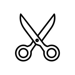 Scissors Icon for Creativity and Crafting Topics