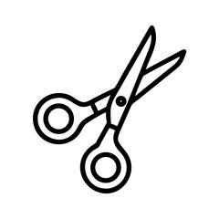Scissors Icon for Creativity and Crafting Topics