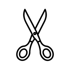 Scissors Icon for Creativity and Crafting Topics