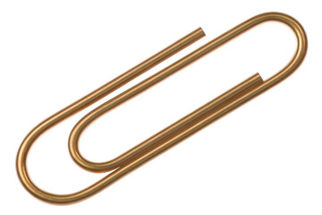 Paper clip isolated