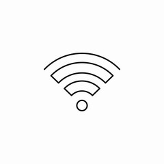 wifi signal icon sign vector