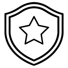 Obraz premium silver star icon on white background