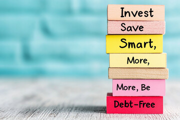 Sticky notes for smart investment and savings!