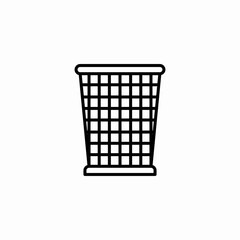 office bin icon sign vector