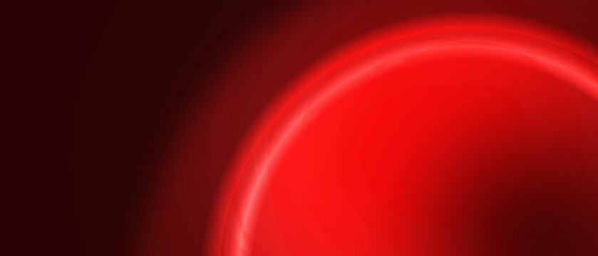 Blurred red neon gradient website header