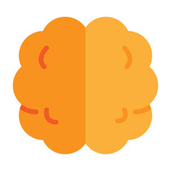 Brain Icon Vector Flat Icon Design