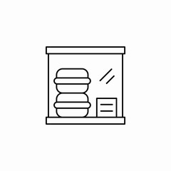 foor package order icon sign vector