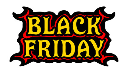 Black Friday Typography